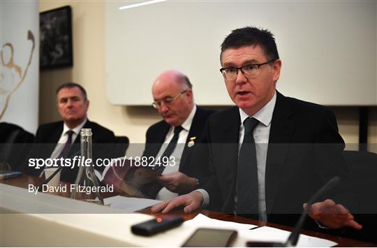 GAA/Croke Park Financial Reports & Director General’s Annual Report Media Briefing GAA/Croke Park Financial Reports & Director General’s Annual Report Media Briefing