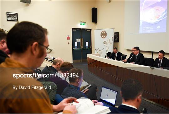 GAA/Croke Park Financial Reports & Director General’s Annual Report Media Briefing GAA/Croke Park Financial Reports & Director General’s Annual Report Media Briefing