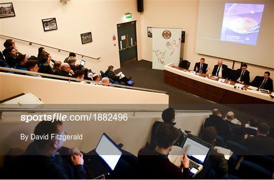 GAA/Croke Park Financial Reports & Director General’s Annual Report Media Briefing GAA/Croke Park Financial Reports & Director General’s Annual Report Media Briefing