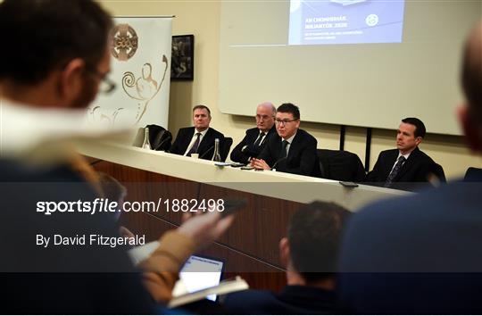 GAA/Croke Park Financial Reports & Director General’s Annual Report Media Briefing