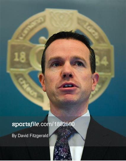 GAA/Croke Park Financial Reports & Director General’s Annual Report Media Briefing GAA/Croke Park Financial Reports & Director General’s Annual Report Media Briefing