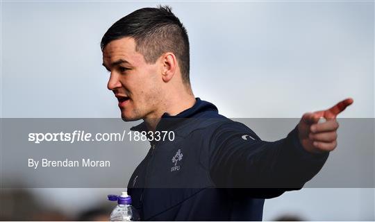 Ireland Rugby Squad Training and Press Conference