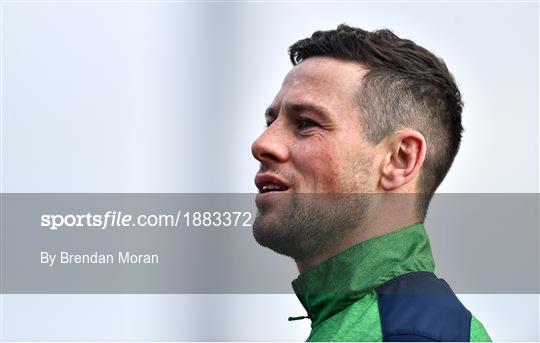 Ireland Rugby Squad Training and Press Conference