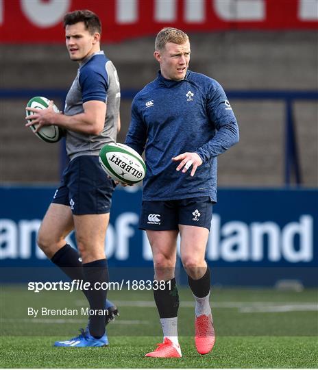 Ireland Rugby Squad Training and Press Conference Ireland Rugby Squad Training and Press Conference