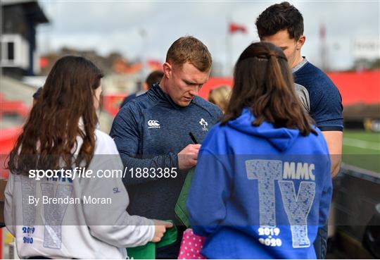 Ireland Rugby Squad Training and Press Conference Ireland Rugby Squad Training and Press Conference