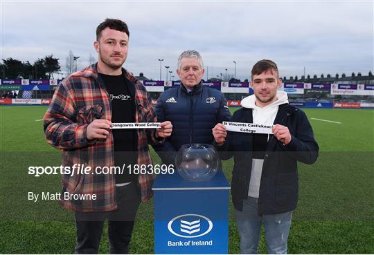 2020 Bank of Ireland Leinster Rugby Schools Senior Cup Semi-Final Draw 2020 Bank of Ireland Leinster Rugby Schools Senior Cup Semi-Final Draw