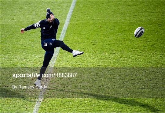 Leinster Rugby Captains Run and Press Conference