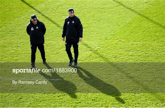 Leinster Rugby Captains Run and Press Conference