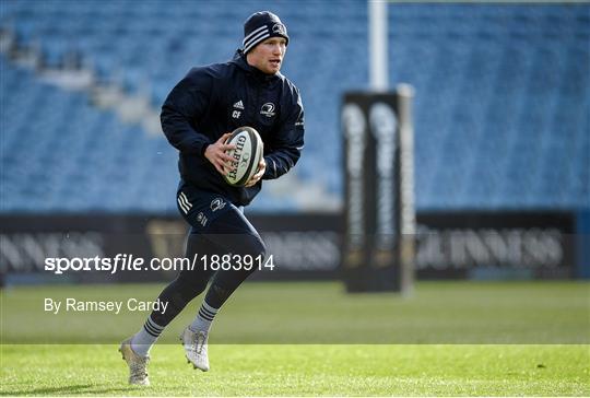 Leinster Rugby Captains Run and Press Conference