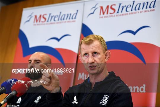 Leinster Rugby Captains Run and Press Conference