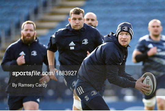 Leinster Rugby Captains Run and Press Conference