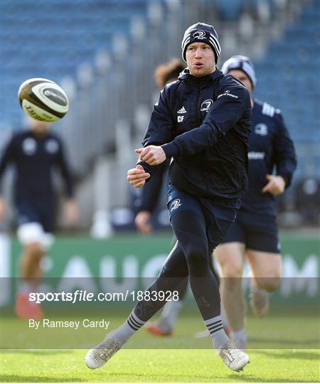 Leinster Rugby Captains Run and Press Conference