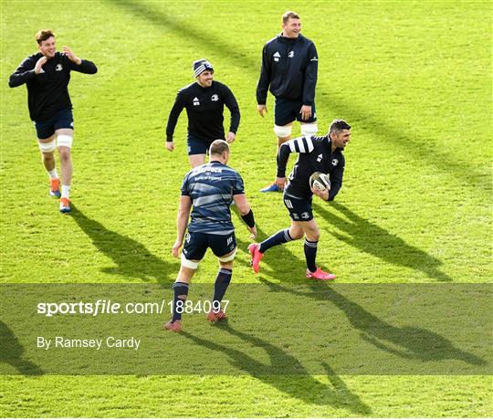 Leinster Rugby Captains Run and Press Conference