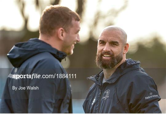 Leinster Rugby Captains Run and Press Conference