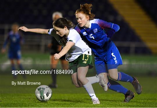 Republic of Ireland v Iceland - Women's Under-17s International Friendly