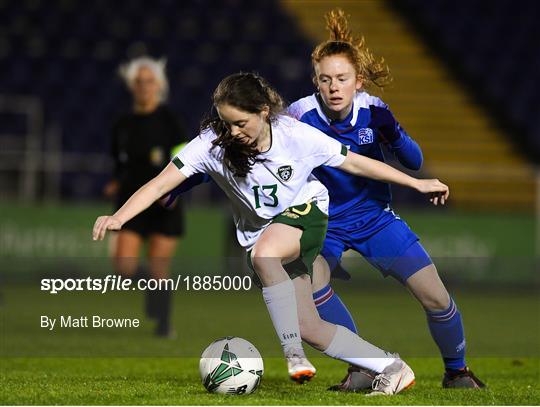 Republic of Ireland v Iceland - Women's Under-17s International Friendly