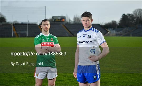 Monaghan v Mayo - Allianz Football League Division 1 Round 4 Media Event Monaghan v Mayo - Allianz Football League Division 1 Round 4 Media Event
