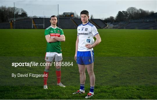 Monaghan v Mayo - Allianz Football League Division 1 Round 4 Media Event Monaghan v Mayo - Allianz Football League Division 1 Round 4 Media Event