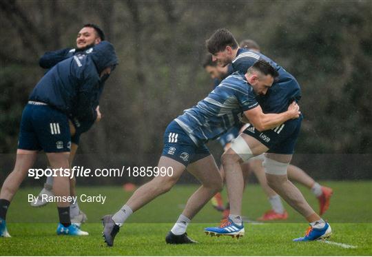 Leinster Rugby Press Conference and Squad Training