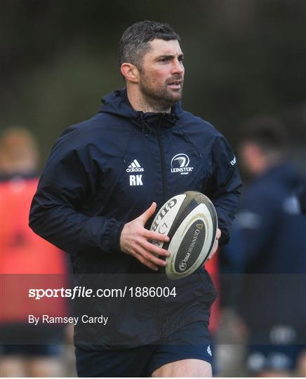 Leinster Rugby Press Conference and Squad Training