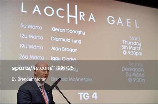 Launch of TG4's new series of Laochra Gael Launch of TG4's new series of Laochra Gael
