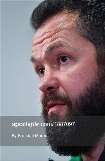 Ireland Rugby Squad Training and Press Conference Ireland Rugby Squad Training and Press Conference