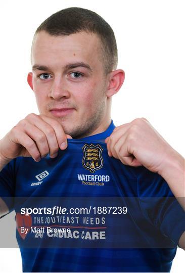 Waterford FC Squad Portraits 2020 Waterford FC Squad Portraits 2020