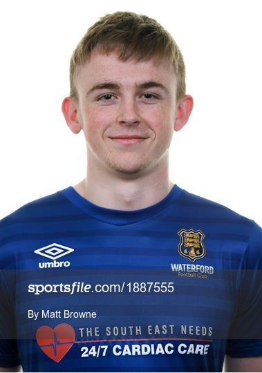 Waterford FC Squad Portraits 2020 Waterford FC Squad Portraits 2020