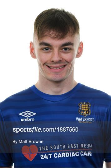 Waterford FC Squad Portraits 2020 Waterford FC Squad Portraits 2020