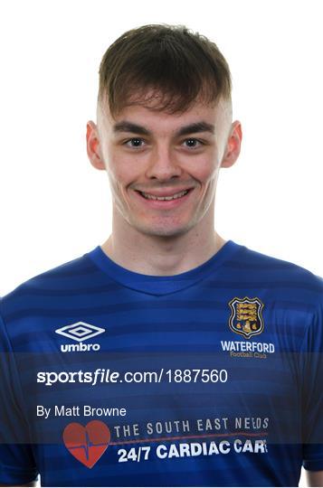 Waterford FC Squad Portraits 2020