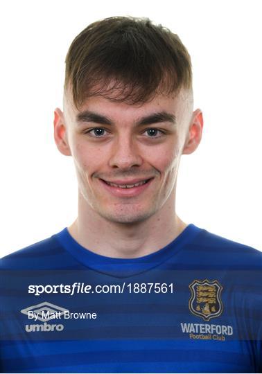 Waterford FC Squad Portraits 2020 Waterford FC Squad Portraits 2020