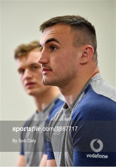 Ireland Rugby Squad Training and Press Conference