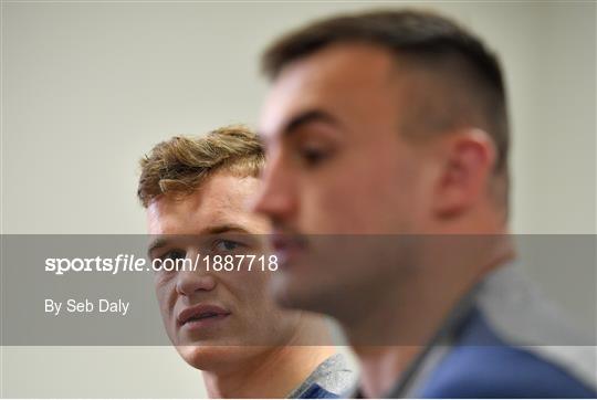 Ireland Rugby Squad Training and Press Conference