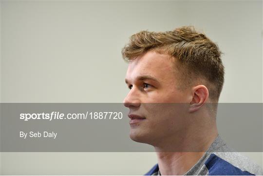 Ireland Rugby Squad Training and Press Conference