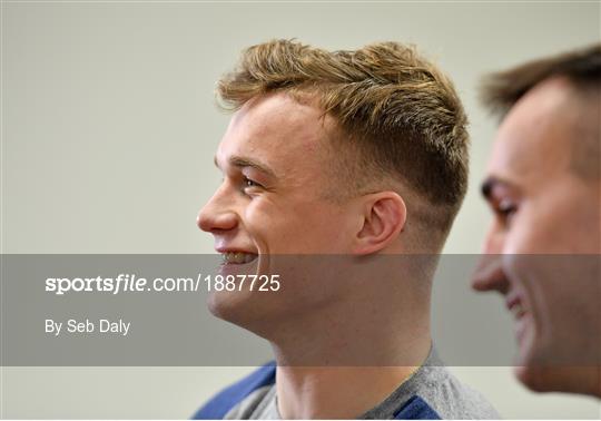 Ireland Rugby Squad Training and Press Conference