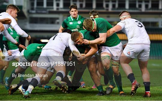 England v Ireland - Six Nations U20 Rugby Championship