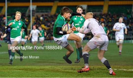 England v Ireland - Six Nations U20 Rugby Championship