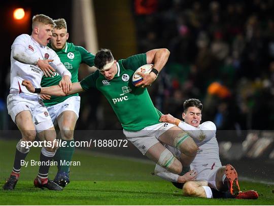 England v Ireland - Six Nations U20 Rugby Championship England v Ireland - Six Nations U20 Rugby Championship