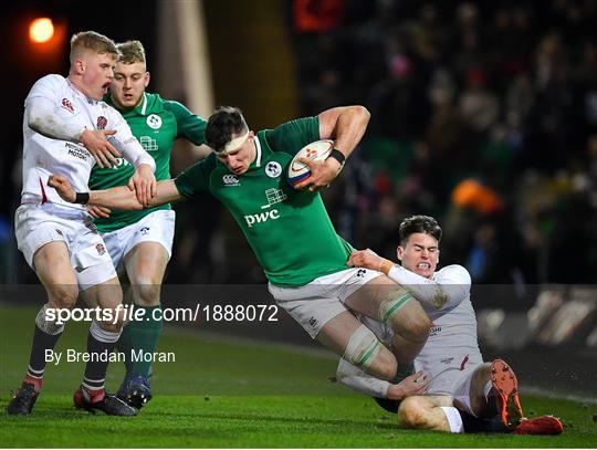 England v Ireland - Six Nations U20 Rugby Championship