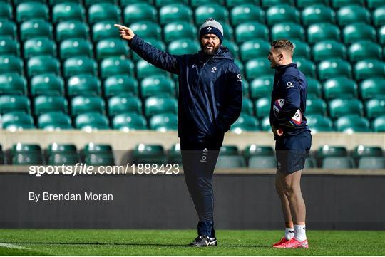 Ireland Rugby Captain's Run Ireland Rugby Captain's Run