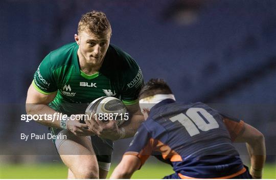 Edinburgh v Connacht - Guinness PRO14 Round 12 Edinburgh v Connacht - Guinness PRO14 Round 12
