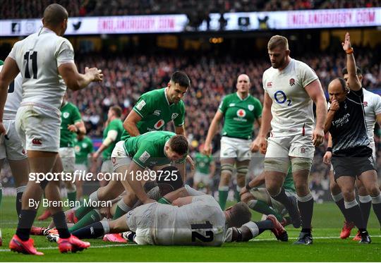 England v Ireland - Guinness Six Nations Rugby Championship England v Ireland - Guinness Six Nations Rugby Championship