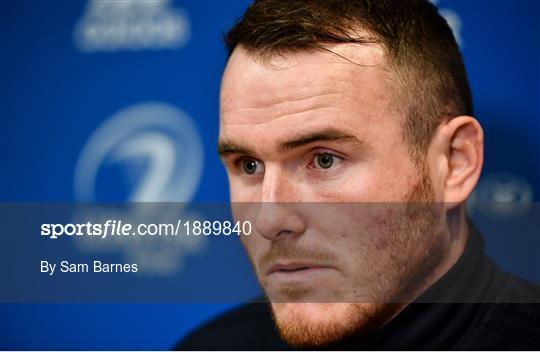 Leinster Rugby Press Conference and Squad Training Leinster Rugby Press Conference and Squad Training