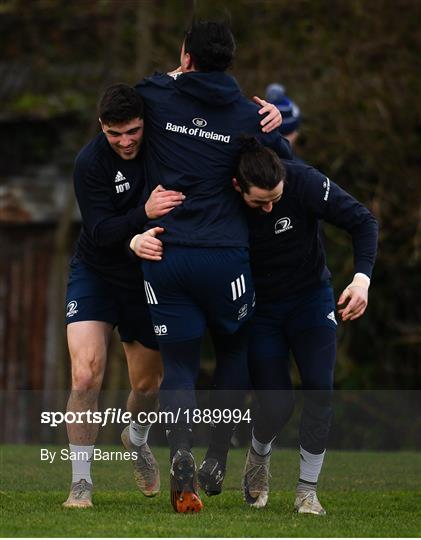 Leinster Rugby Press Conference and Squad Training