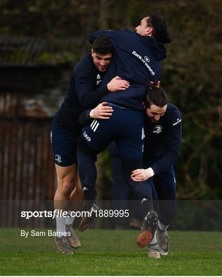 Leinster Rugby Press Conference and Squad Training