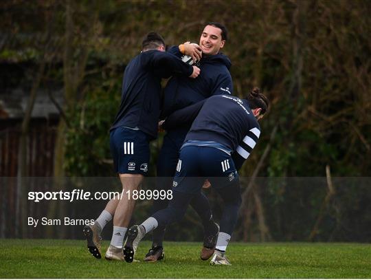 Leinster Rugby Press Conference and Squad Training