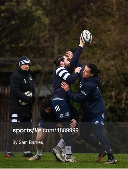 Leinster Rugby Press Conference and Squad Training