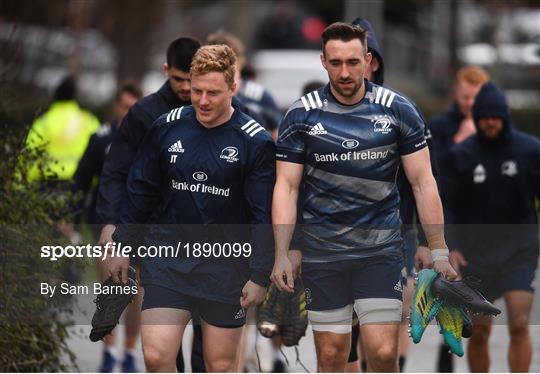 Leinster Rugby Press Conference and Squad Training