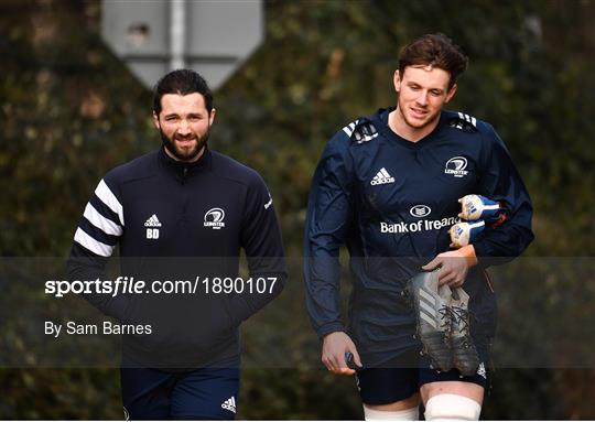 Leinster Rugby Press Conference and Squad Training Leinster Rugby Press Conference and Squad Training