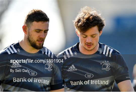 Leinster Rugby Captain's Run and Press Conference